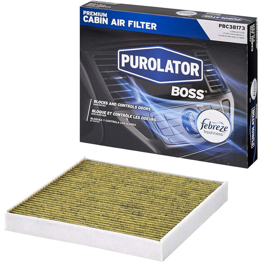 PUROLATOR PBC38173 PUROLATORBOSS Premium Cabin Air Filter Fabrez Freshness Select Chevrolet, GMC, Cadillac 1 piece (1 pack)