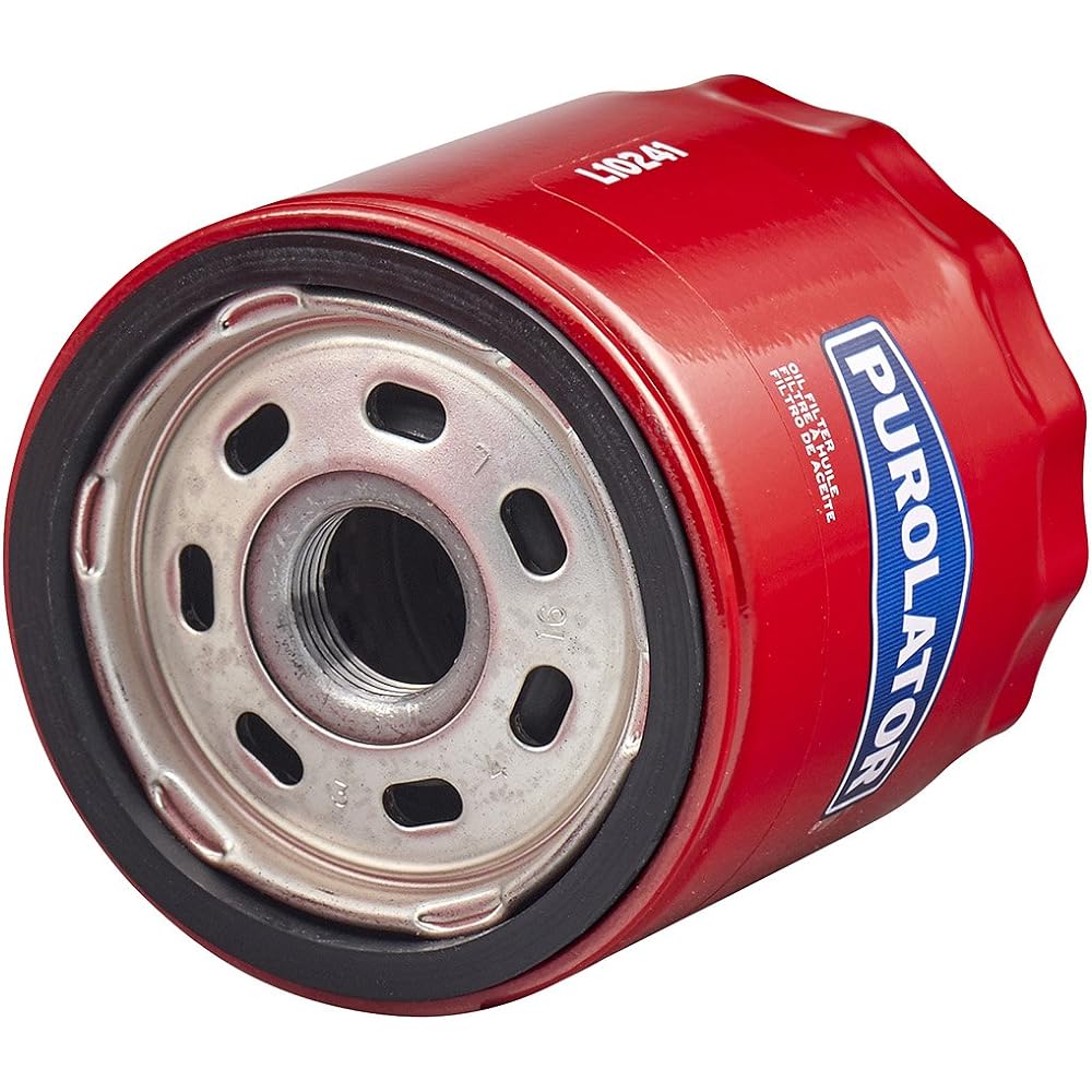Purolator oil filter. Single Filter Red L10241