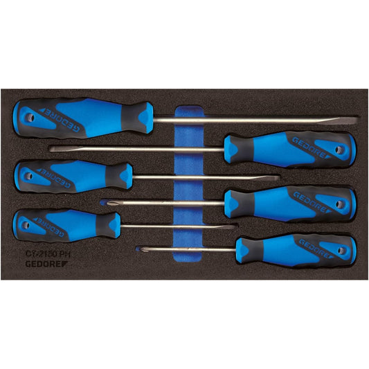Gedore (GEDPR) Driver Set 1500CT1-K1900 1500 CT1-2150 PH