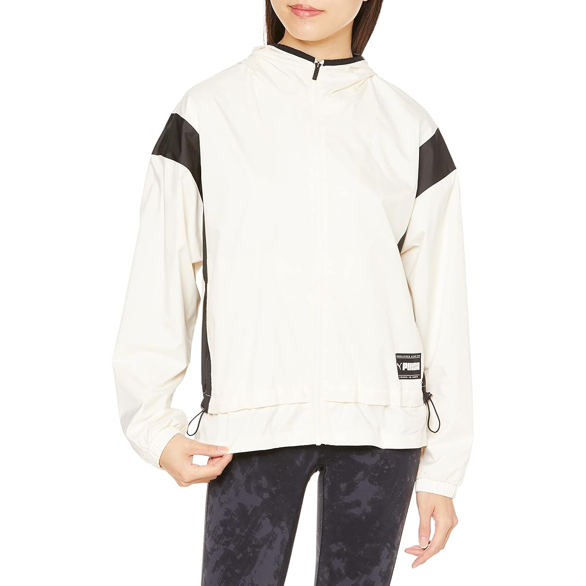 [PUMA] Training Windproof Outerwear Blouson Back Mesh Woven Jacket 523539 Women's