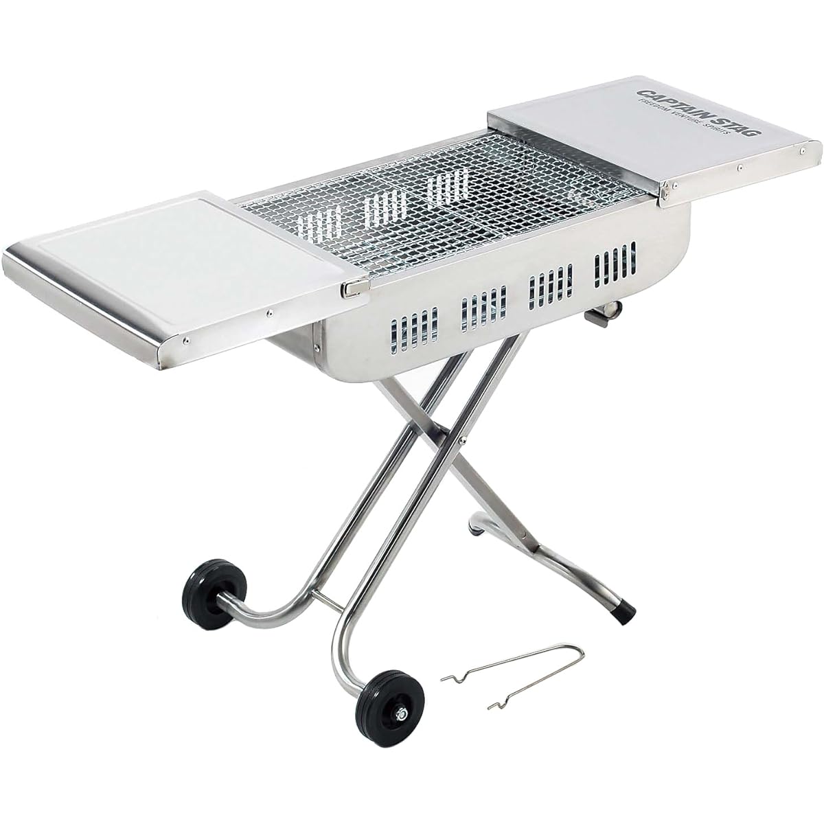 Captain Stag Beetle Stainless Steel Carrying Grill UG-15