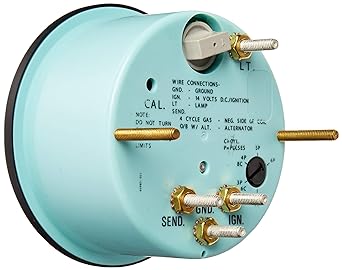 Sierra International 69726P Eclipse Twin Engine Add -on IB/IO Gauge Set has tachometer, oil press and water temperature gauge.