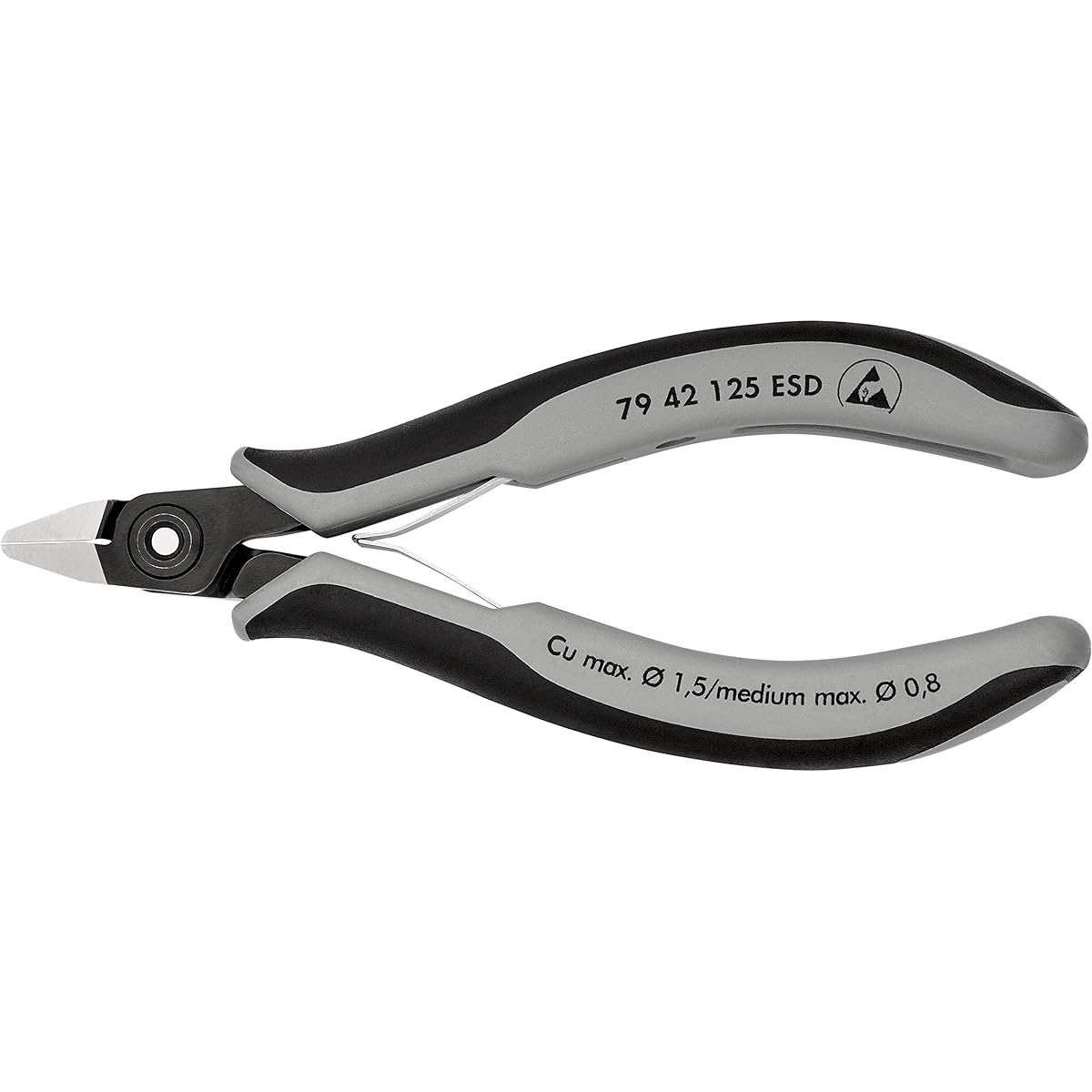 KNIPEX 7942-125ESD Electronics Nipper (SB)