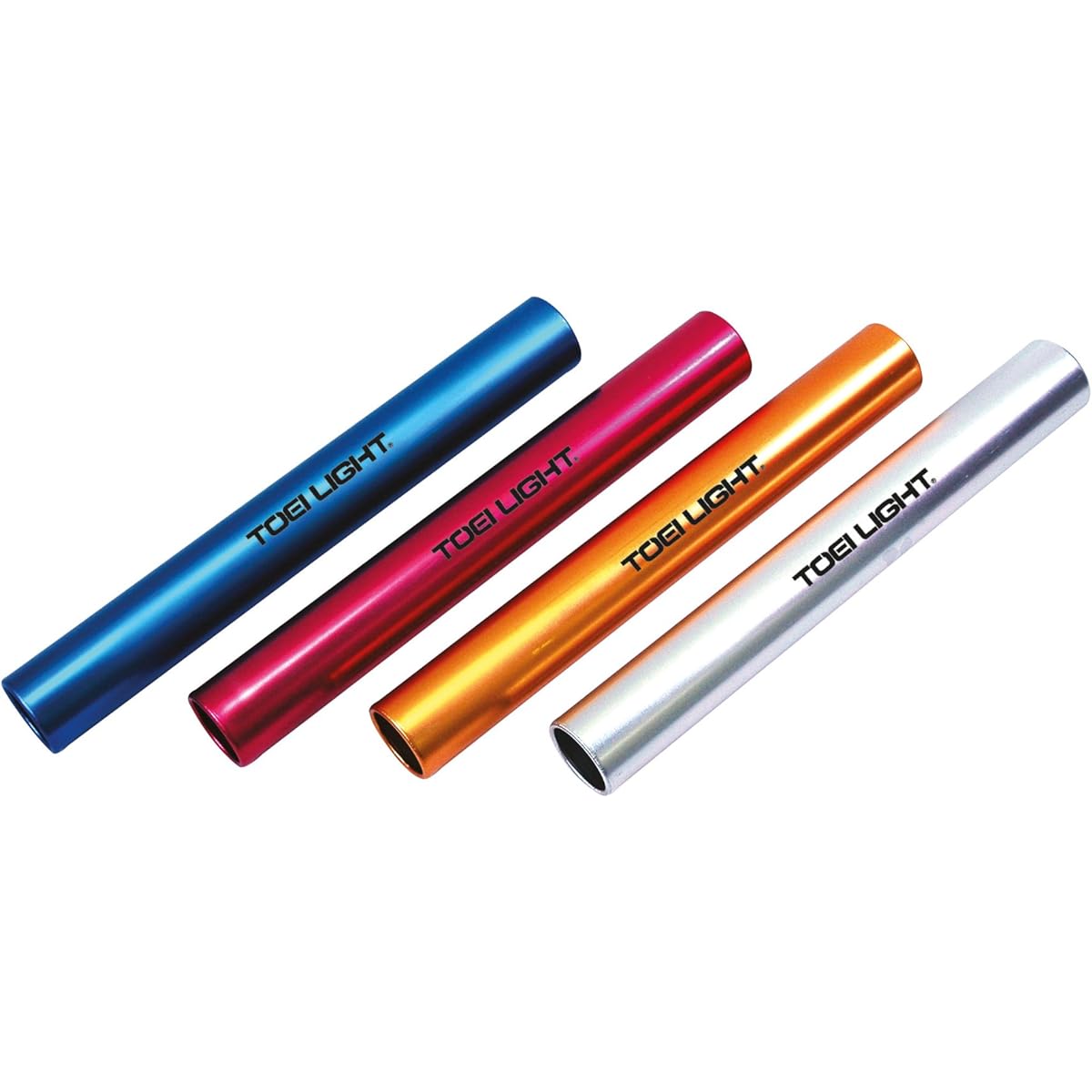 TOEI LIGHT Aluminum Baton Set 4 (Kneaded) G1390 4 colors 1 set Comes with storage nylon case Diameter 39mm x Length approx. 30cm