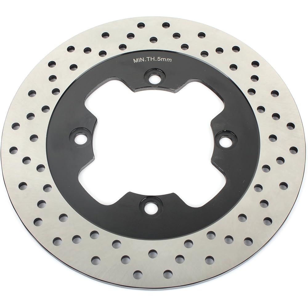 TARAZON Rear Brake Disc Rotor Brake Rotor Stainless Steel Compatible Models Kawasaki ZX 1100 Ninja ZX-11 ZX11 ZZR1100 ZZR1100D D1-D9 1993-2001