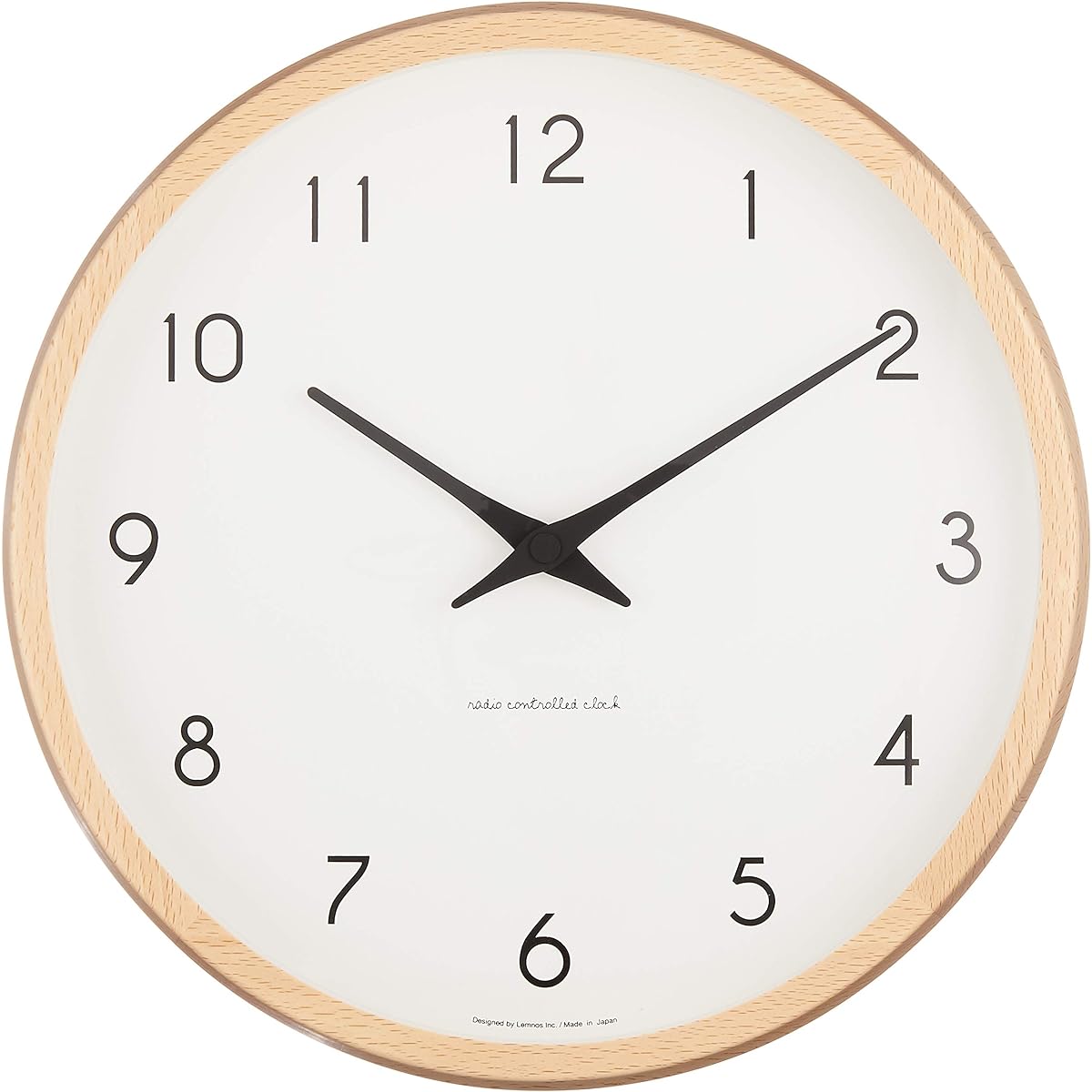 Lemnos Campagne Radio Watch Natural PC10-24W NT Lemnos Diameter 29.4 x Depth 5cm