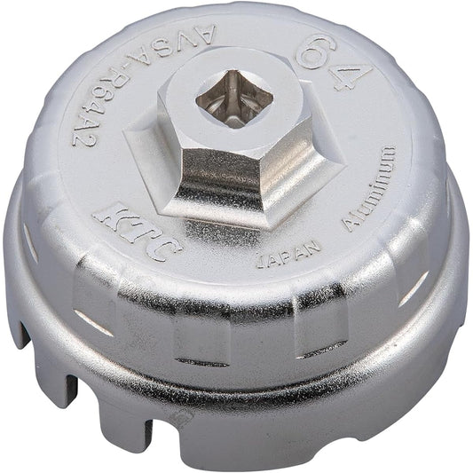 Kyoto Machinery Tools (KTC) Oil Filter Wrench for Filter Paper Replacement [Inner Diameter φ71] AVSA-R64A2