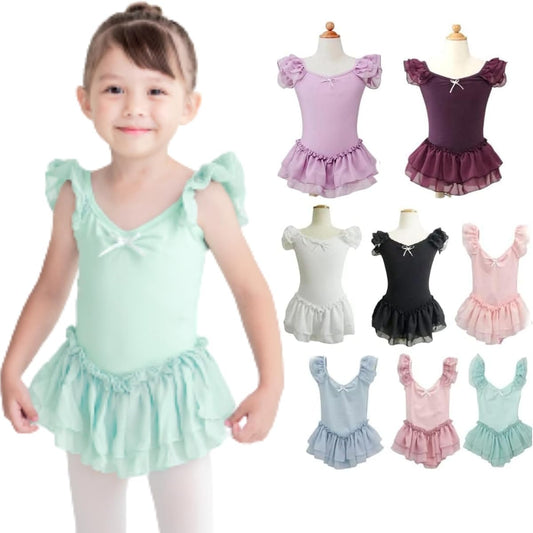 Ballet specialty store Mignon Ballet Leotard Short Sleeve Children Children 3232