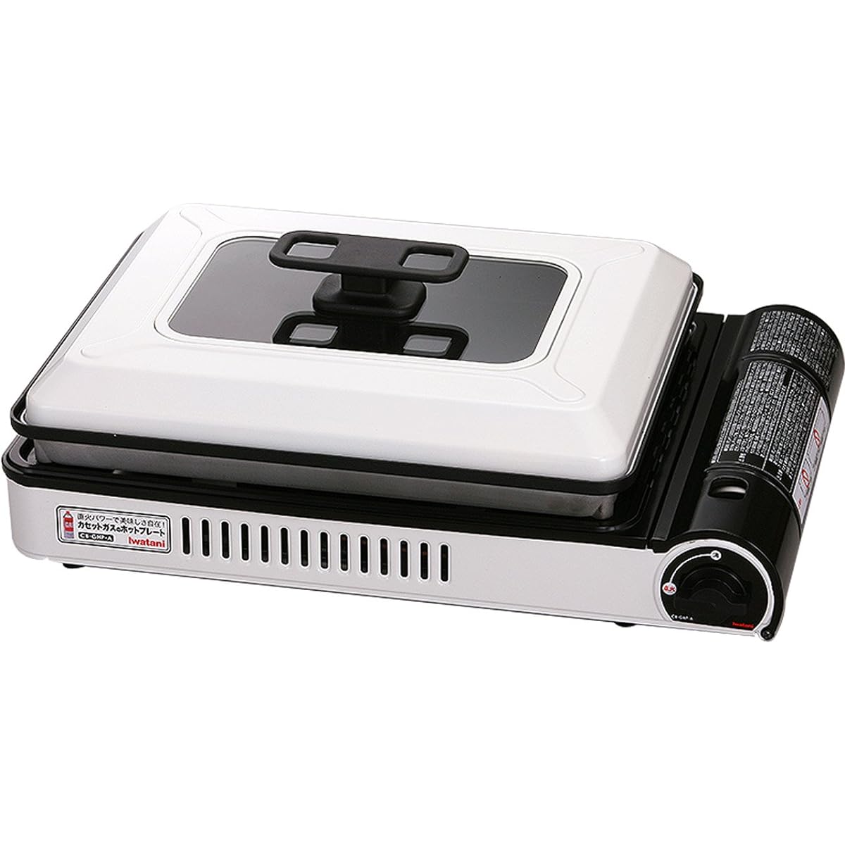 Iwatani Iwatani [Can also be used as a cassette stove] Cassette gas hot plate Yakijou-san α (Alpha) CB-GHP-A