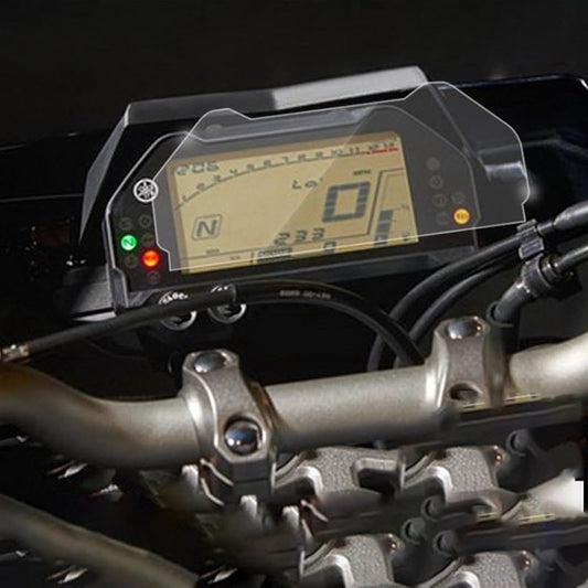 DEMUR Cluster Scratch Protection Film Cluster Screen Protector for Yamaha MT 10 MT10 MT-10 FZ 10 FZ10 FZ-10 2016 2017 Dashboard Screen Protector (Size : 5pcs)