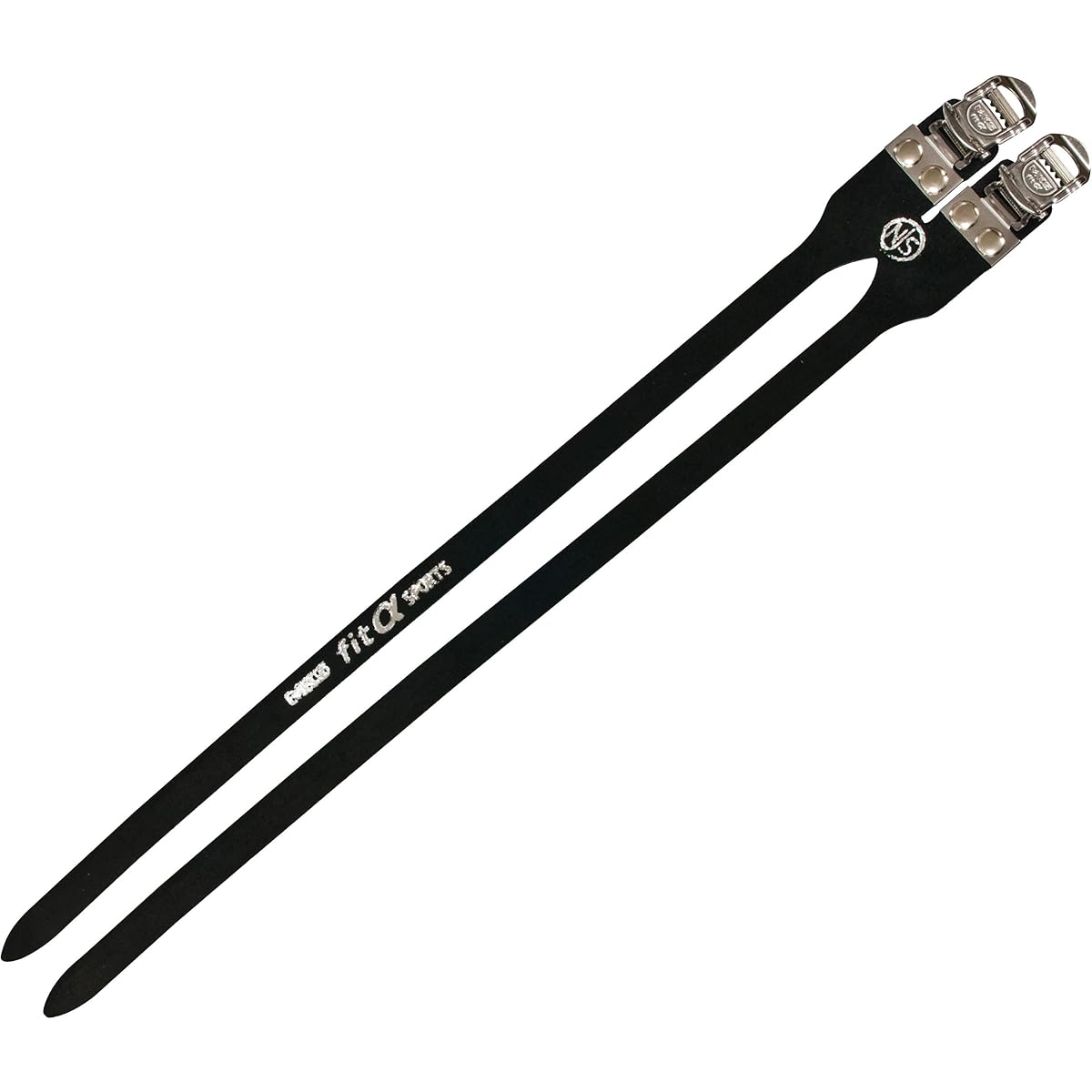 MKS (Mikashima Seisakusho) Bicycle Toe Clip Strap FIT-α SPORTS 2-buckle (Fit Alpha Sports 2 Buckle) NJS Certified Product