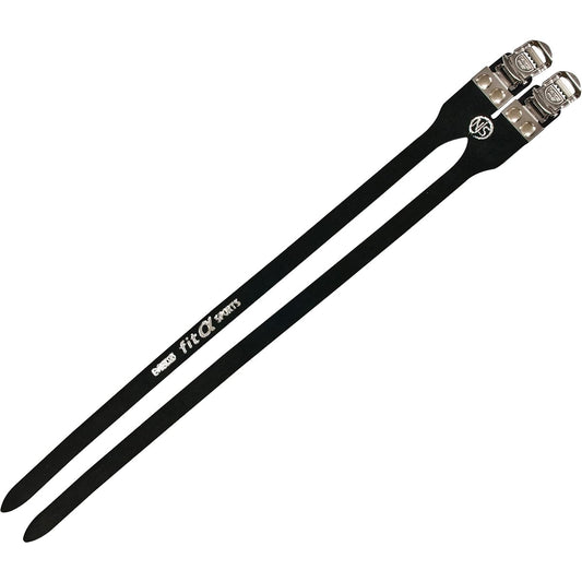MKS (Mikashima Seisakusho) Bicycle Toe Clip Strap FIT-α SPORTS 2-buckle (Fit Alpha Sports 2 Buckle) NJS Certified Product