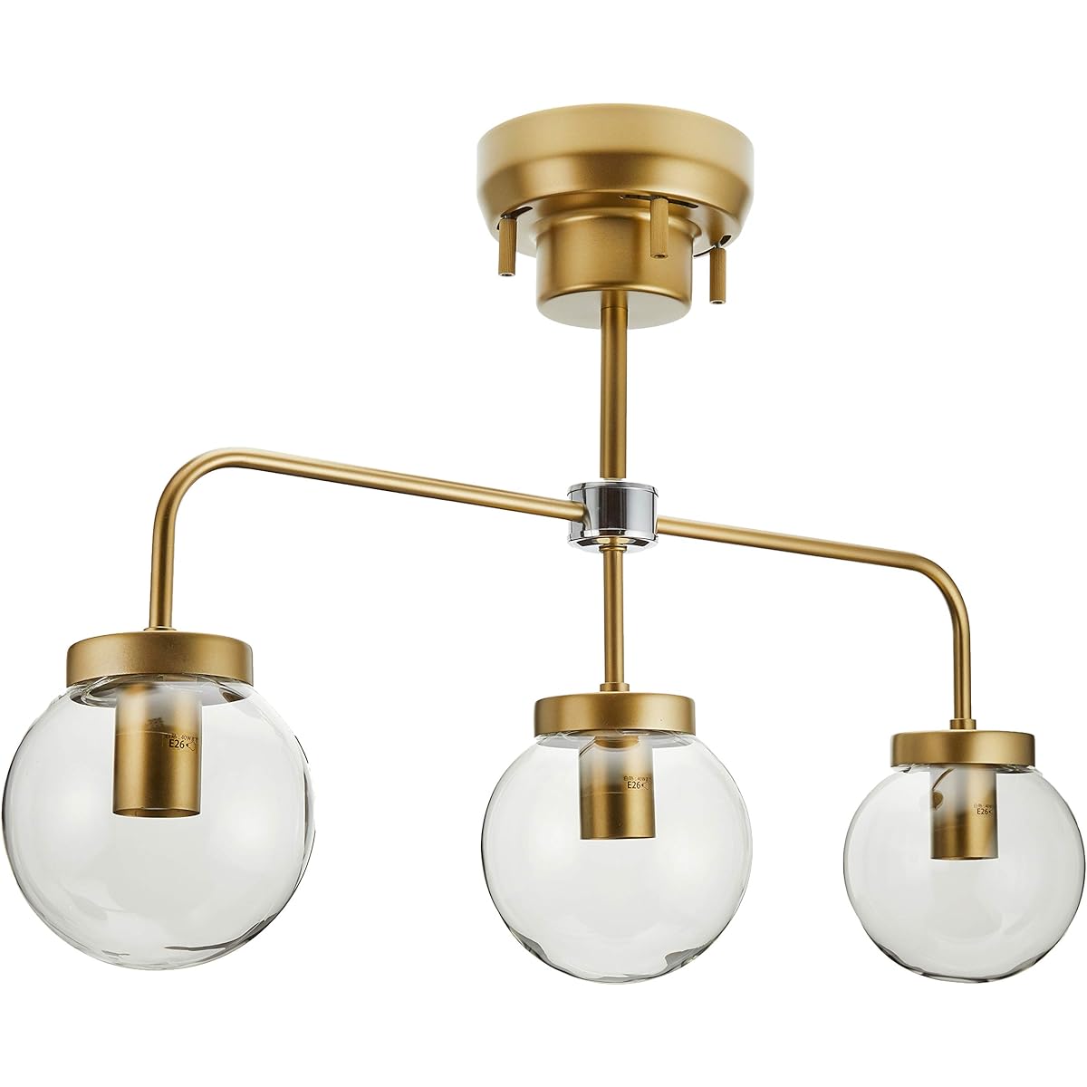 aircorno 035 Ceiling light LED 3 lights Glass shade ceiling lighting 6 tatami 8 tatami living room dining antique gold modern AIRCORNO