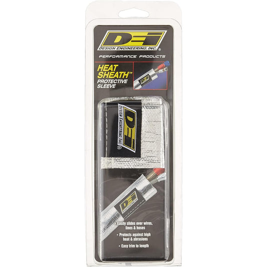 Design Engineering 010418 Heat Shies -Aluminum Sleeve 1 "I.D. X 3FT 010419 for Ultimate Heat Protection