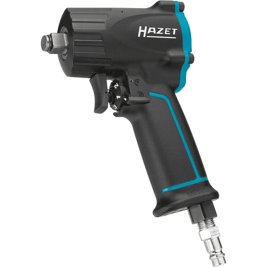 HAZET Air Impact Wrench Max. Loosening Torque 1100Nm, Square Drive 12.5mm (1/2 inch) | Low Vibration | Tool for Tightening and Loosening Screws [Regular Japanese Import Product] 9012M