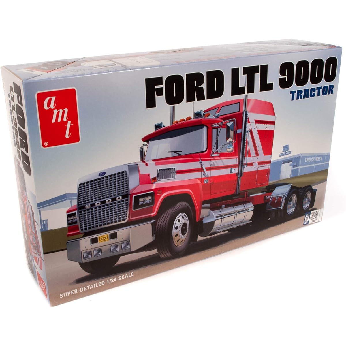 amt AMT 1/24 Ford LTL 9000 Semi-Tractor Plastic Model AMT1238