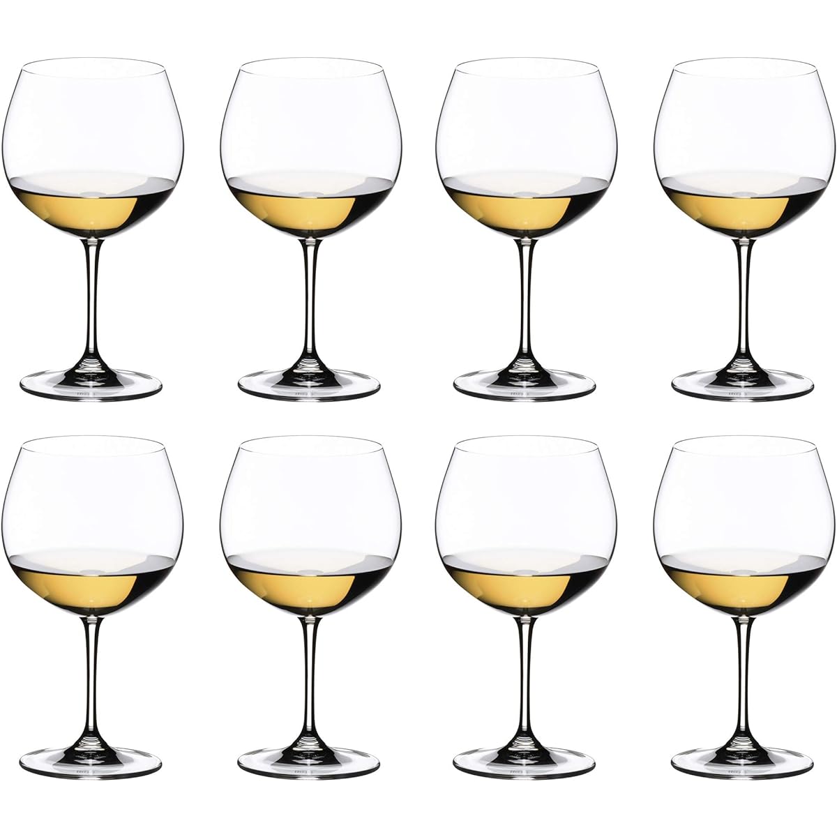 [Genuine] RIEDEL White Wine Glass Set of 8 Vinom Oaked Chardonnay 600ml 6416/97-8