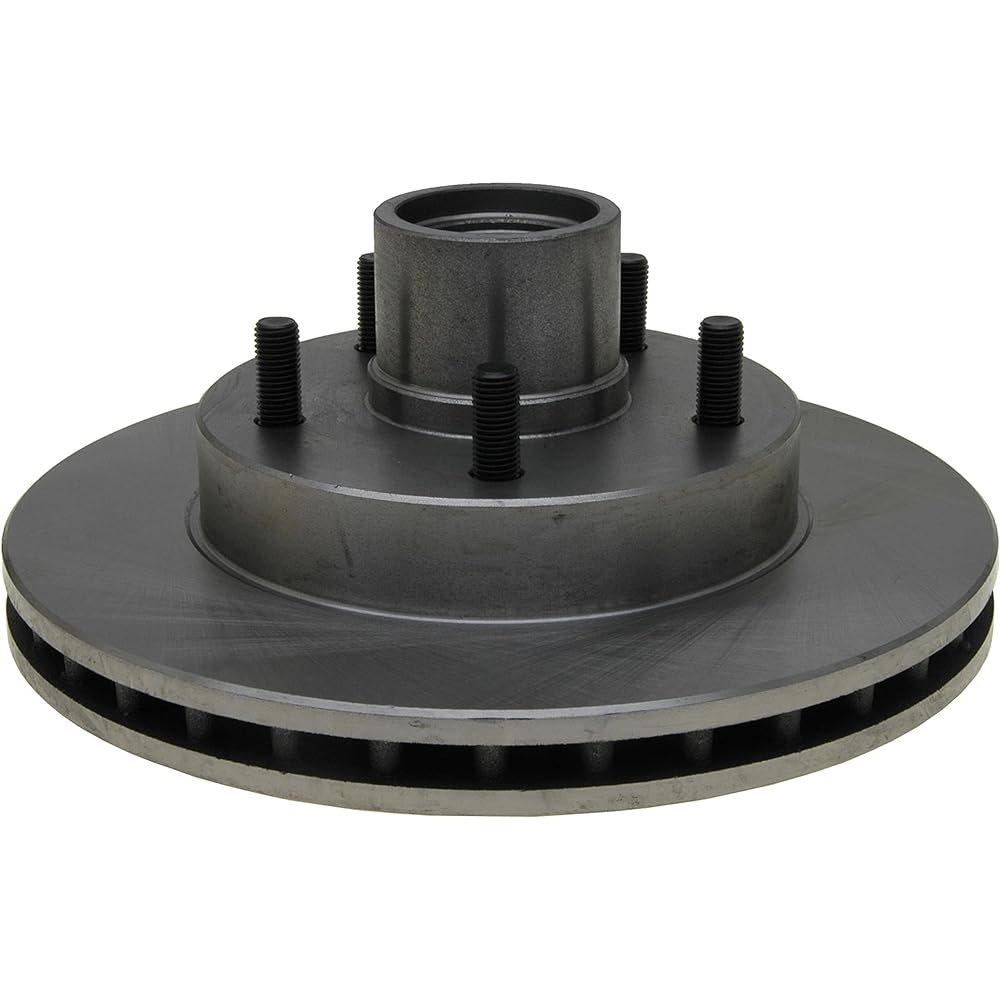 ACDelco 18A878A Advantage Non-Coated Front Disc Brake Rotor and Hub Assembly