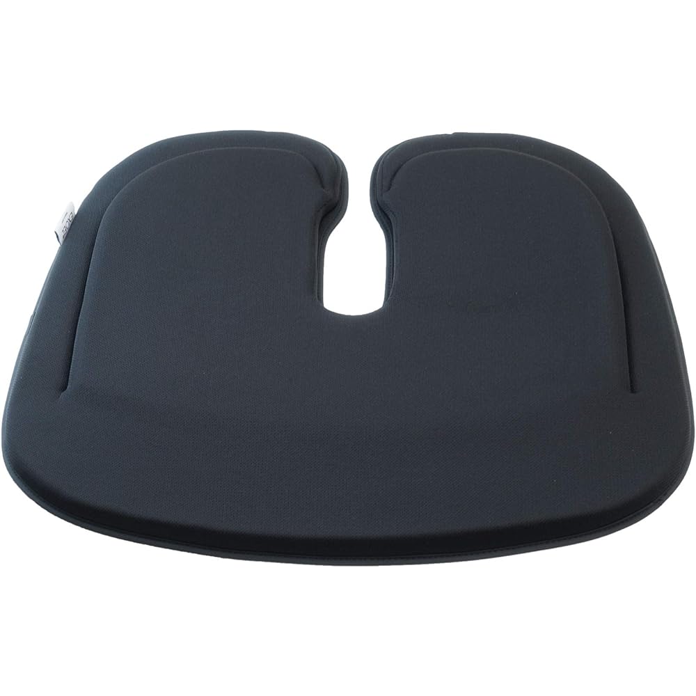 EXGEL Hug Drive Circle Set Black HUD0150 Cushion Car Made in Japan Coccyx Postpartum Gel Cushion