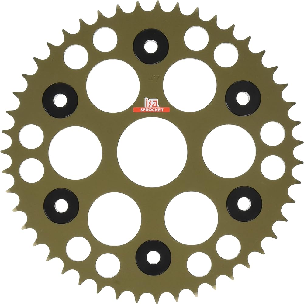 ISA Rear Sprocket [For YAMAHA] Size: 428 Number of Teeth: 45T [Model Number] Y-103
