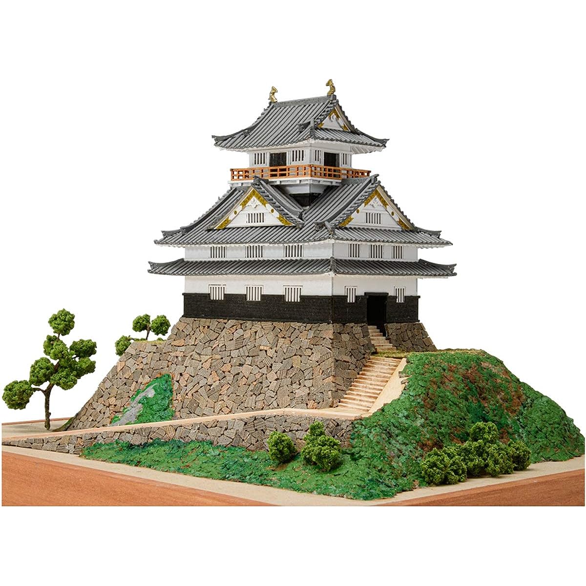 Woody Joe 1/150 Gifu Castle Wooden Model Assembly Kit-