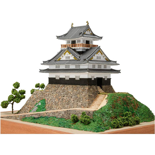 Woody Joe 1/150 Gifu Castle Wooden Model Assembly Kit-