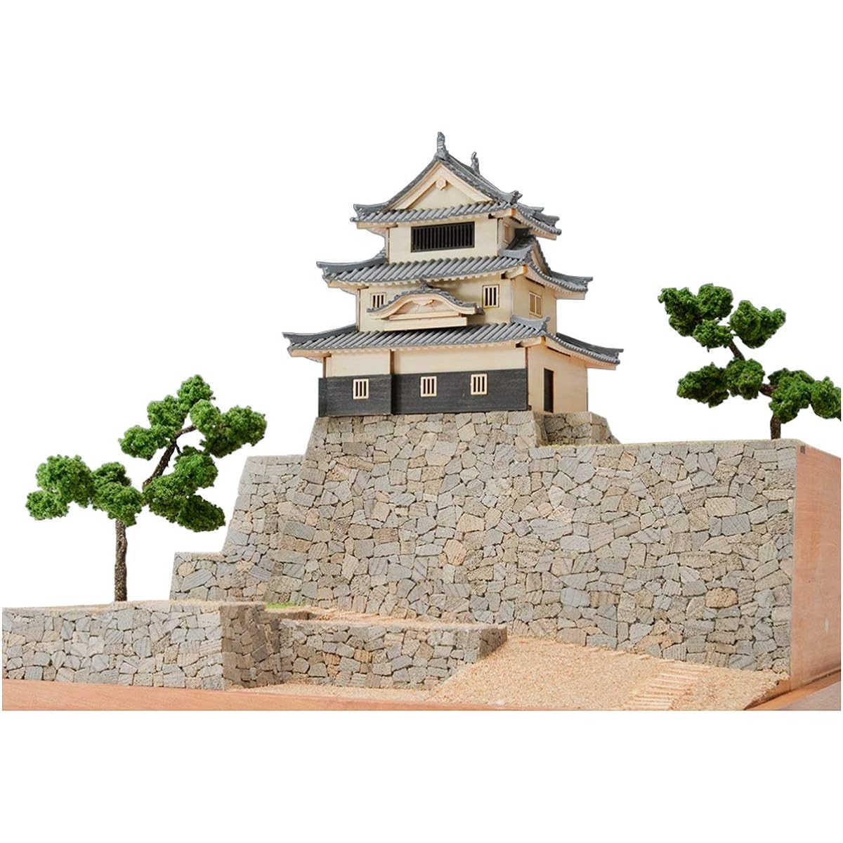 Woody Joe 1/150 Marugame Castle Wooden Model Assembly Kit