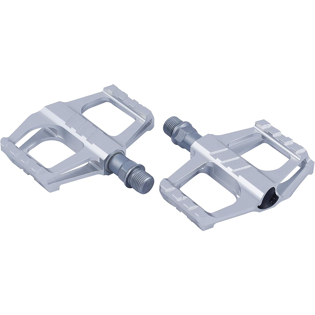 NOGUCHI Aluminum Pedal [NPR-1] For Road/Cross Anodized Finish Silver NPR-1