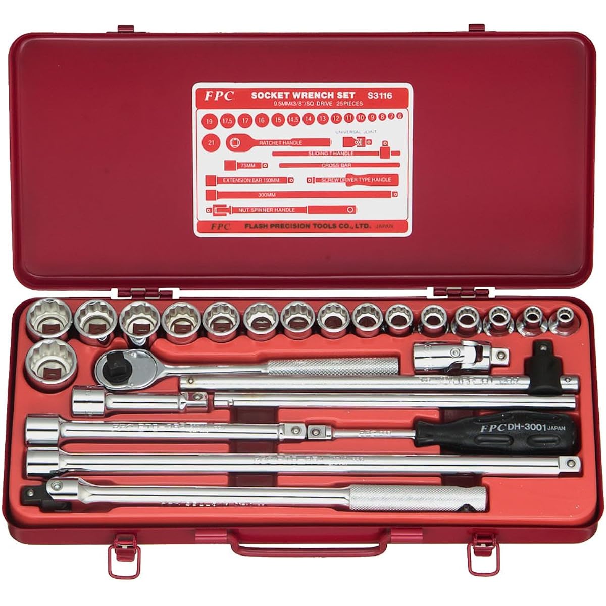 FPC socket wrench set S-3116 12P