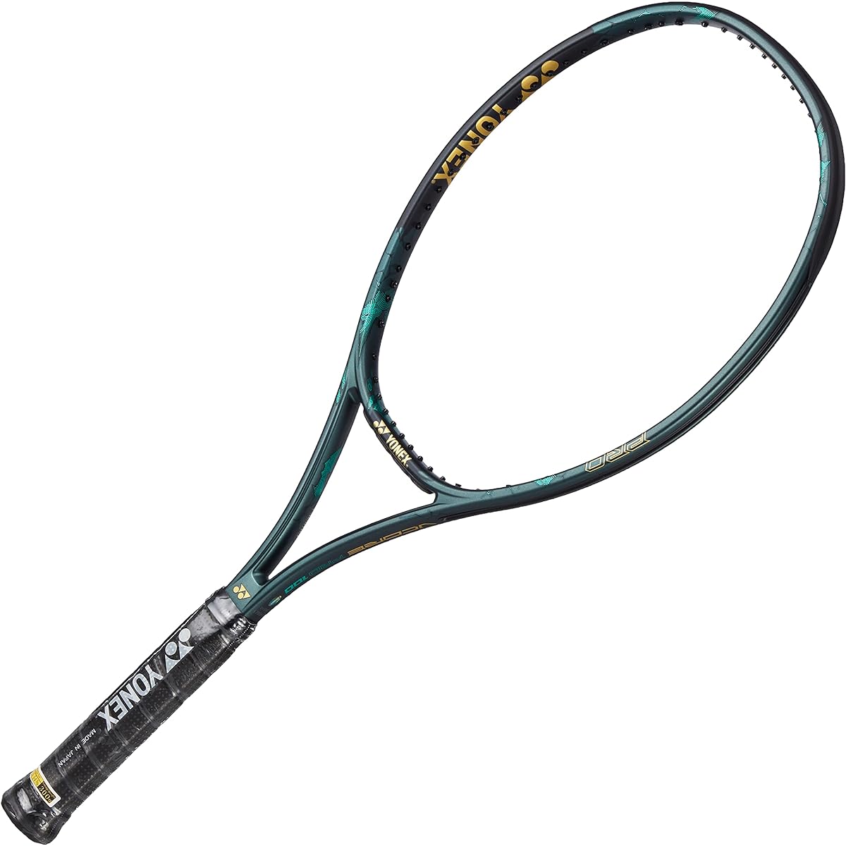 YONEX Rigid Tennis Racket Frame Only V Core Pro 100 with Exclusive Case Made in Japan Matte Green (505)