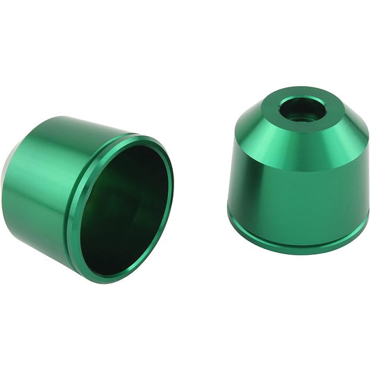 POSH Motorcycle Supplies Middle Weight Bar End Outer Only M6 Type Dark Green 032679-08-10 Bar End Cap
