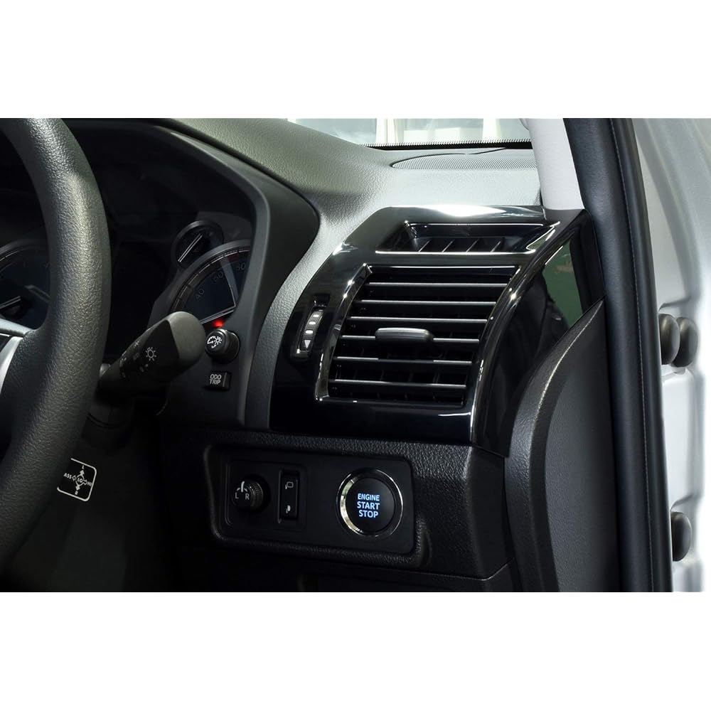 SecondStage Toyota Land Cruiser Prado 150 Series Duct Panel Piano Black / T386BLK