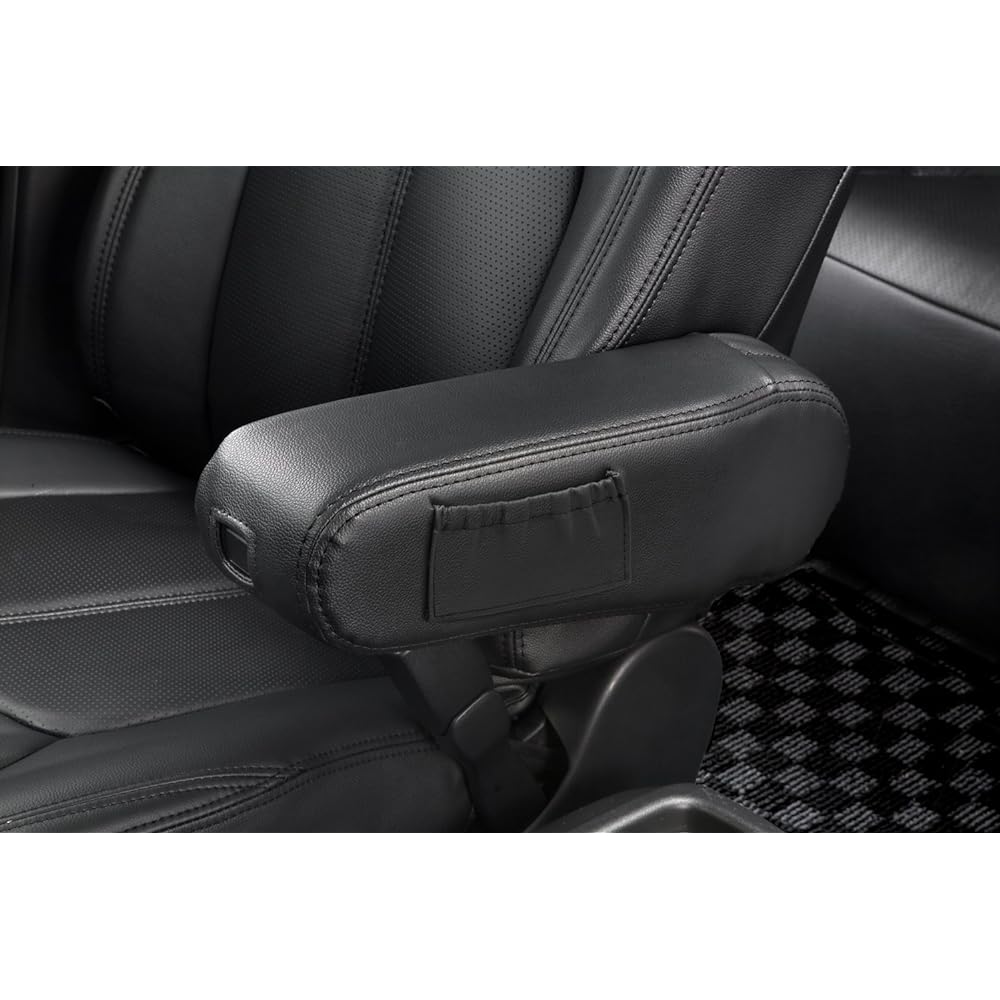 SILKBLAZE BIG armrest/with pocket 80 Noah Voxy passenger side/black SB-AMRP8NV-BK-L