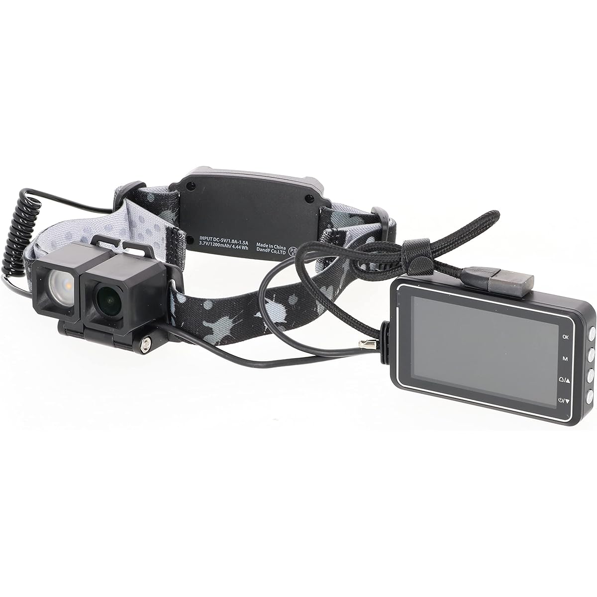 Takagi EARTH MAN headlight with recording function TRECKER LHL-7.4RLiA