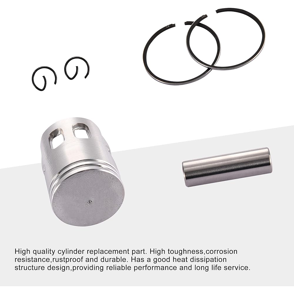 GOOFIT 40mm Piston Assembly Kit 2 Stroke 50CC Yamaha Jog Moped Scooter