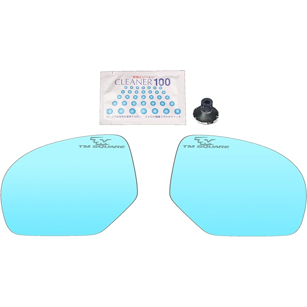 TM-SQUARE Wide range door mirror for ZC33S Expands rear visibility and reduces blind spots Contributes to circuit driving Anti-glare effect with special coating ``TM-SQUARE'' logo included TMET-Q02403
