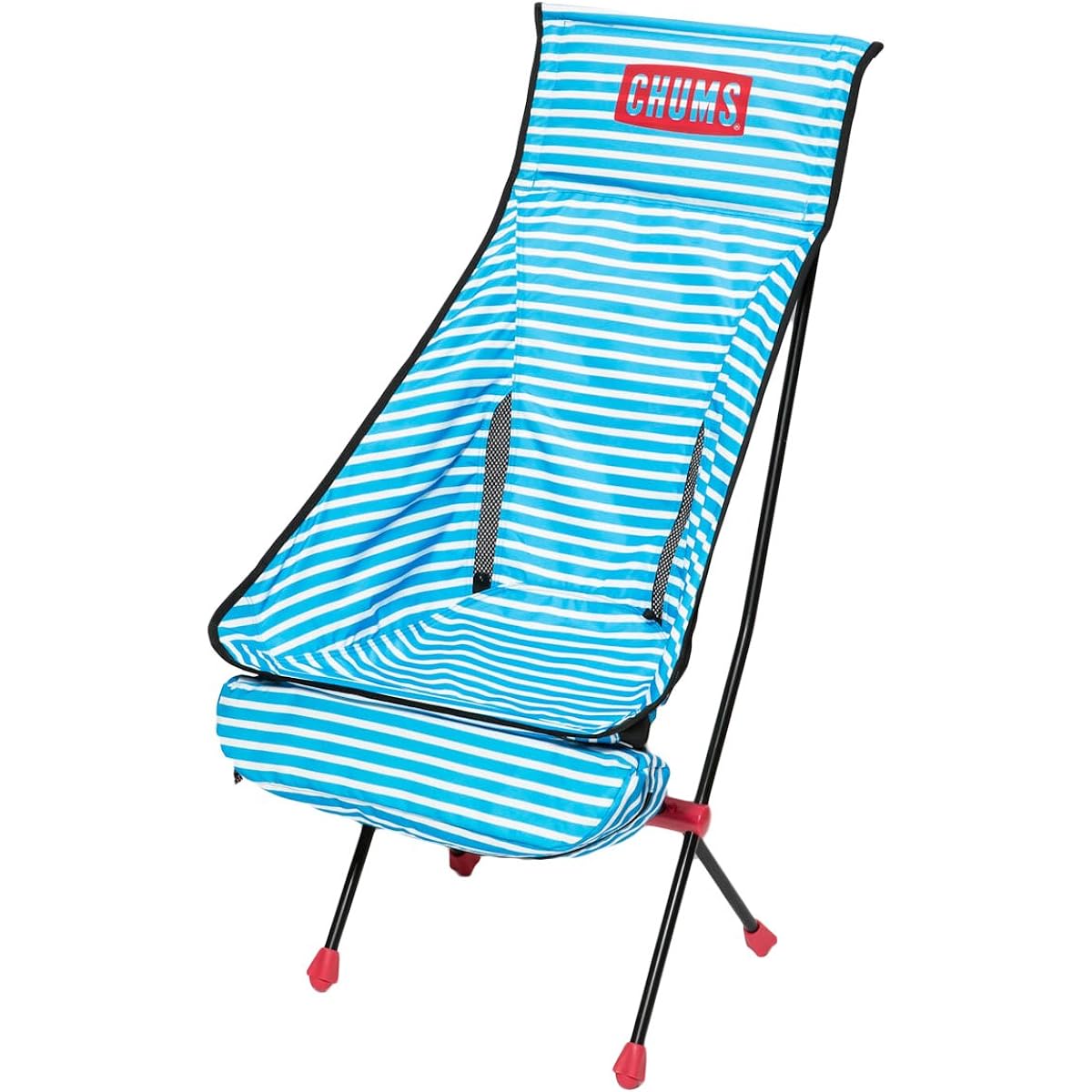 CHUMS Folding Chair Booby High CH62-1171 White/Blue