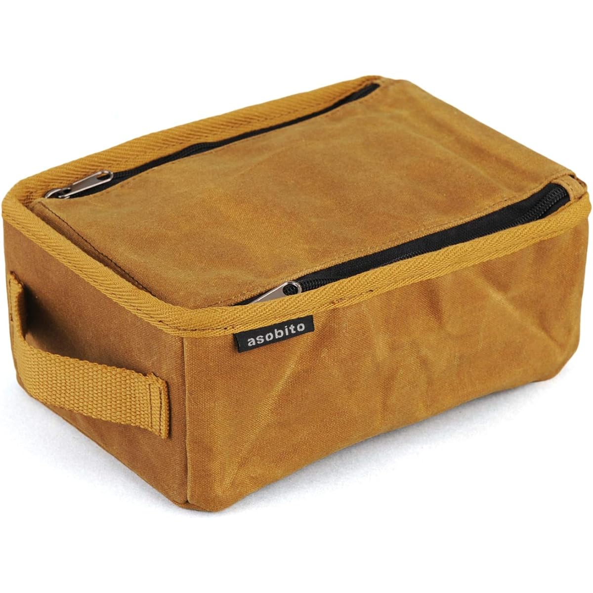 asobito Mestin Case L Size Various Colors Storage Case Storage Bag Waterproof 100% Natural Materials Cotton Canvas Case Authenticity Outdoor Camping Kitchen ab-033