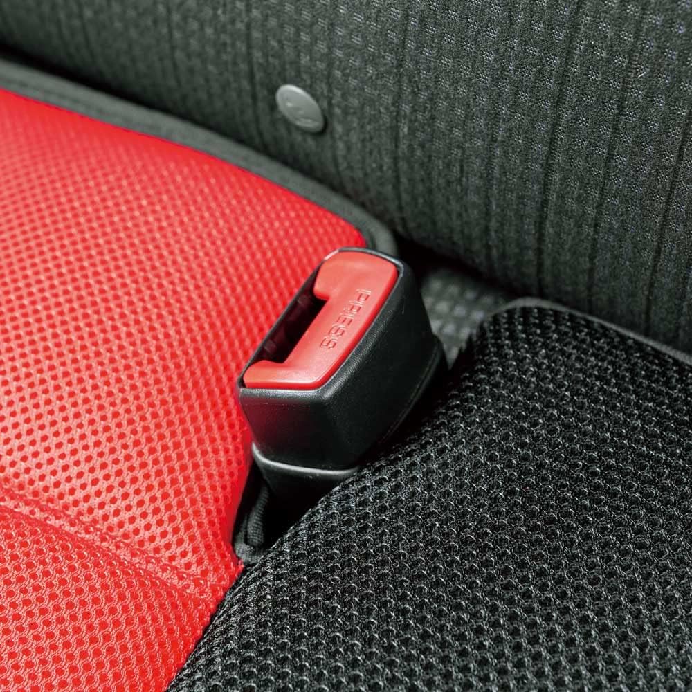 BONFORM Seat Cushion Mesh Fit for 1 Light/Regular Car (2 Front Seats & Rear Seat) Set Low Resilience Urethane Red 5339-93R