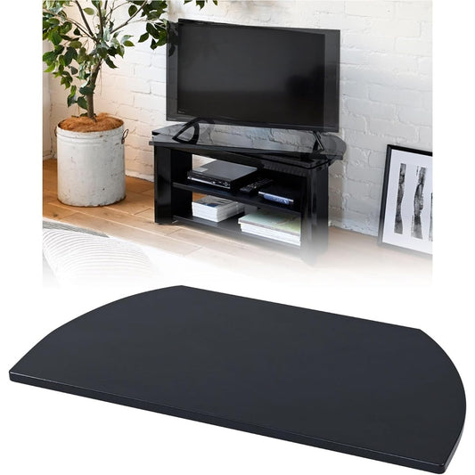 [Yamazen] TV Turntable 360 Degree Turntable TV Turntable Width 80 x Depth 39.5 x Height 3cm Complete Product Shiny Black SHKE-800(SBK)