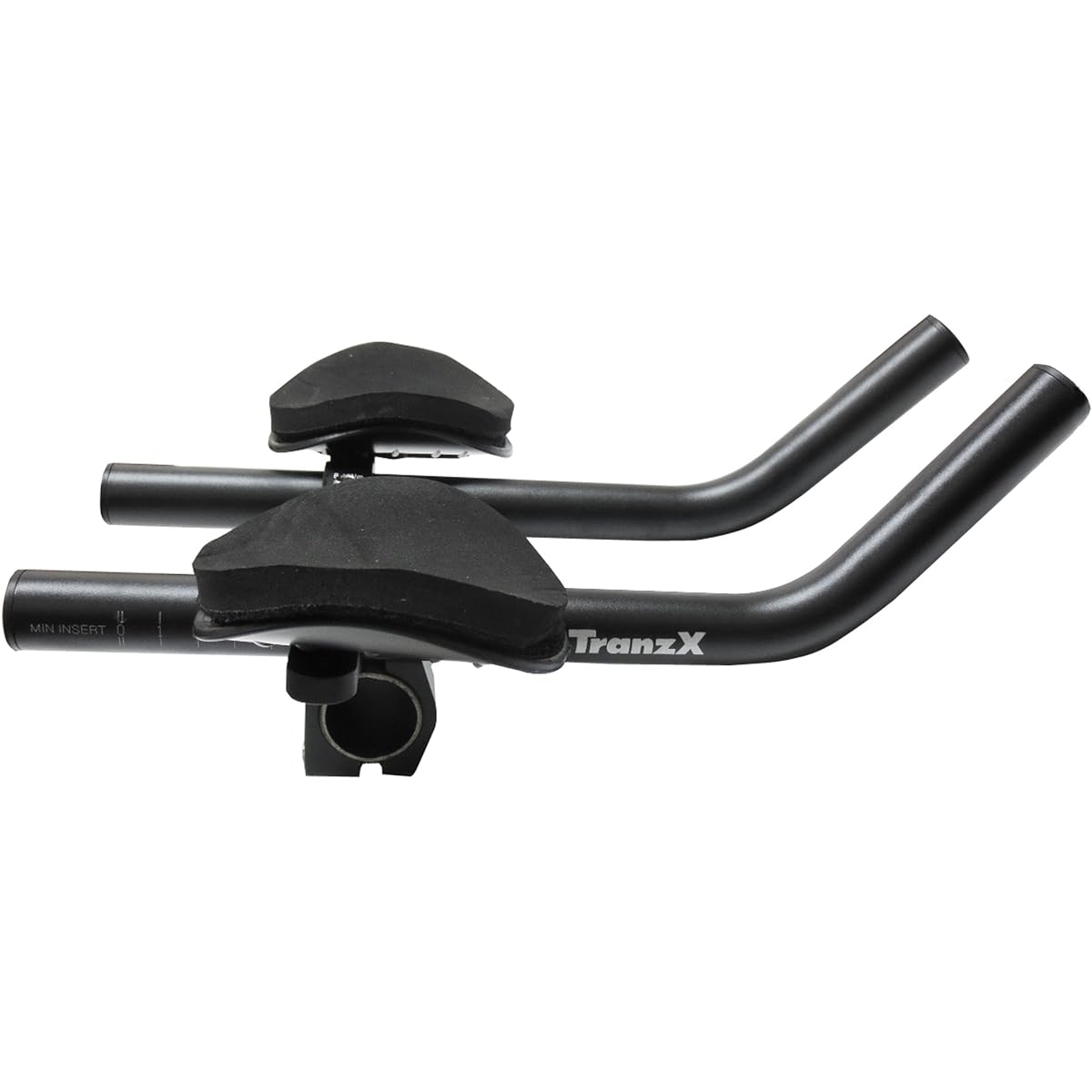 TRANZ-X JD-TB01 Clip-on Bar Black J-Type JDTB01