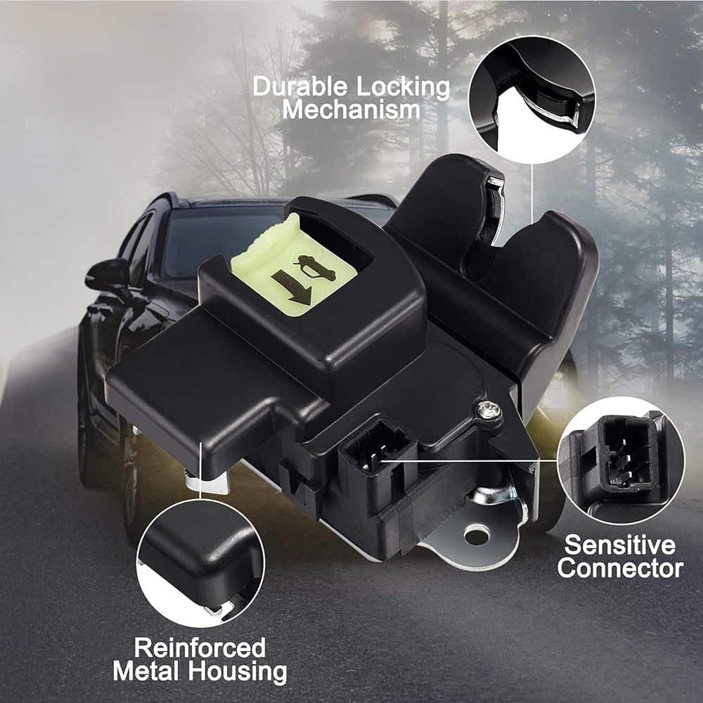 SYERAL Tail Gate Rock Actuator Tail Gate Ratch Rock 81230-A7030 Lift Gate Door Lock 14-20 KIA FORTE 14-16 FORTE KOUP