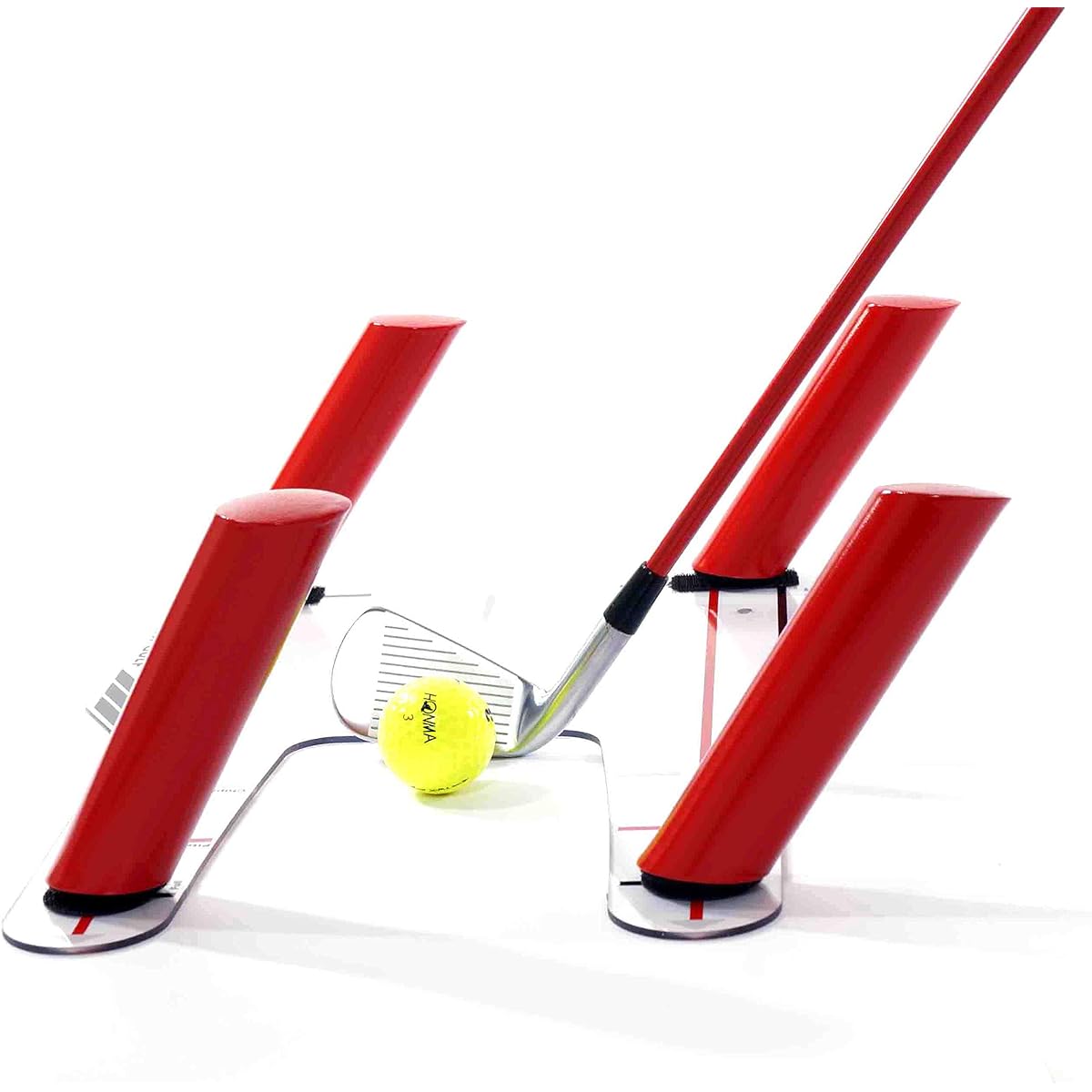 Golf Practice Equipment Alignment & Swing Plane Correction On-Plane Slice Hook Swing Correction