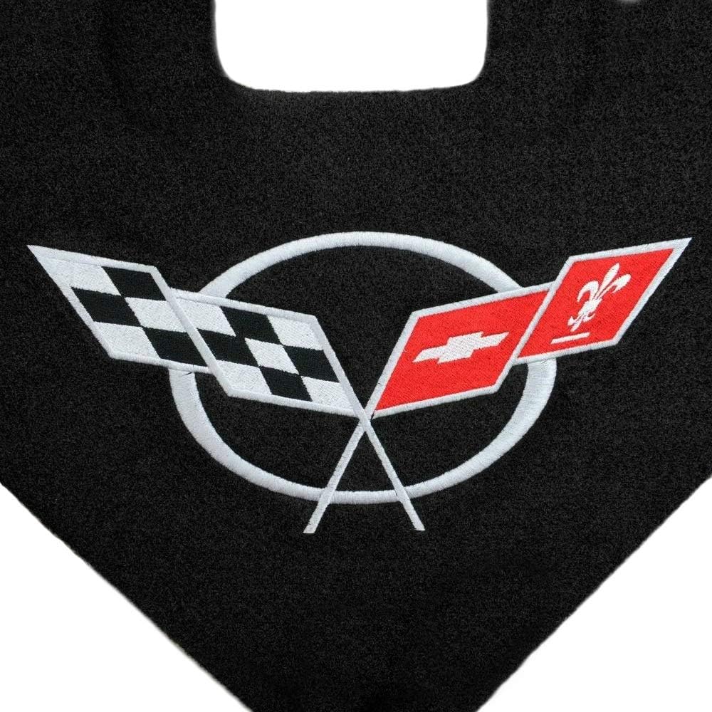 C5 C5 C5 Colvett Cross Liner Cross Flag Embroidery Silver Emblem 3 Peace Kit 98 ~ 04 FRC ZO6 Converse Corvette