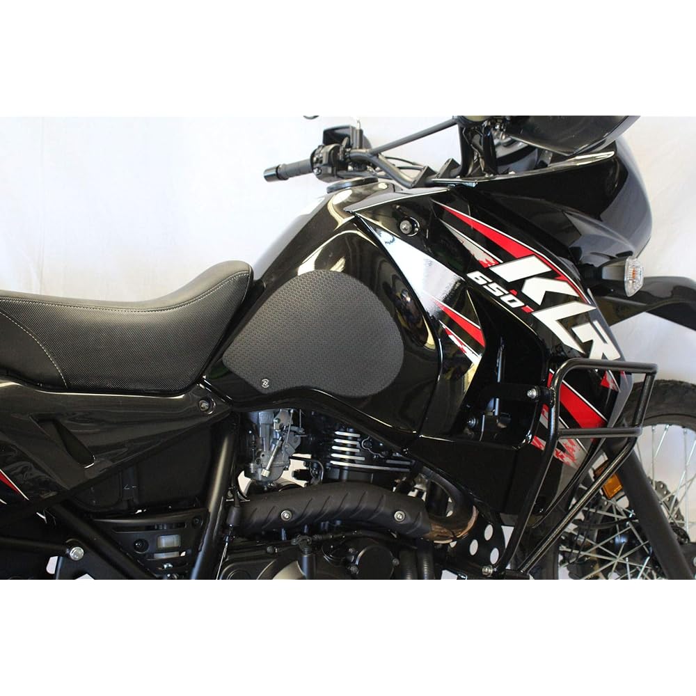 TechSpec Grip Star Tank Grip-Kawasaki KLR 650 (1998-present)-62-2501-SS-Snake skin