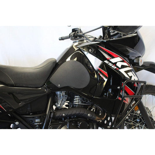 TechSpec Grip Star Tank Grip-Kawasaki KLR 650 (1998-present)-62-2501-SS-Snake skin