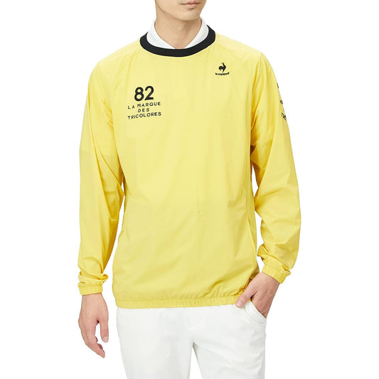 [Le Coq Sportif] 2022 Autumn/Winter Model Golf Blouson Pullover Lightweight Comfortable Water Repellent Windproof Stretch 4WAY Men's