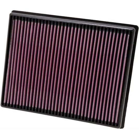 K & N engine air filter high performance, premium, washing, replacement filter: 2007-2013 BMW X5 XDRIVE 35D, X6 XDRIVE 35D, 33-2959