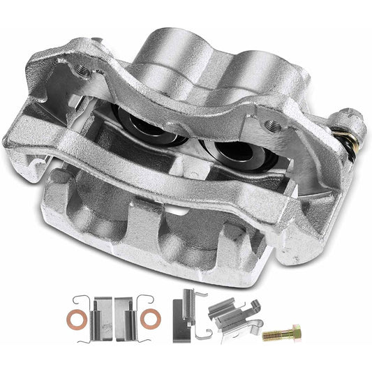 A-PREMIUM Disc Brake Caliper Assembly Bracket Some jeep models Grand Cherokee 1999-2004 4.0L/4.7L Front right assistant seat side