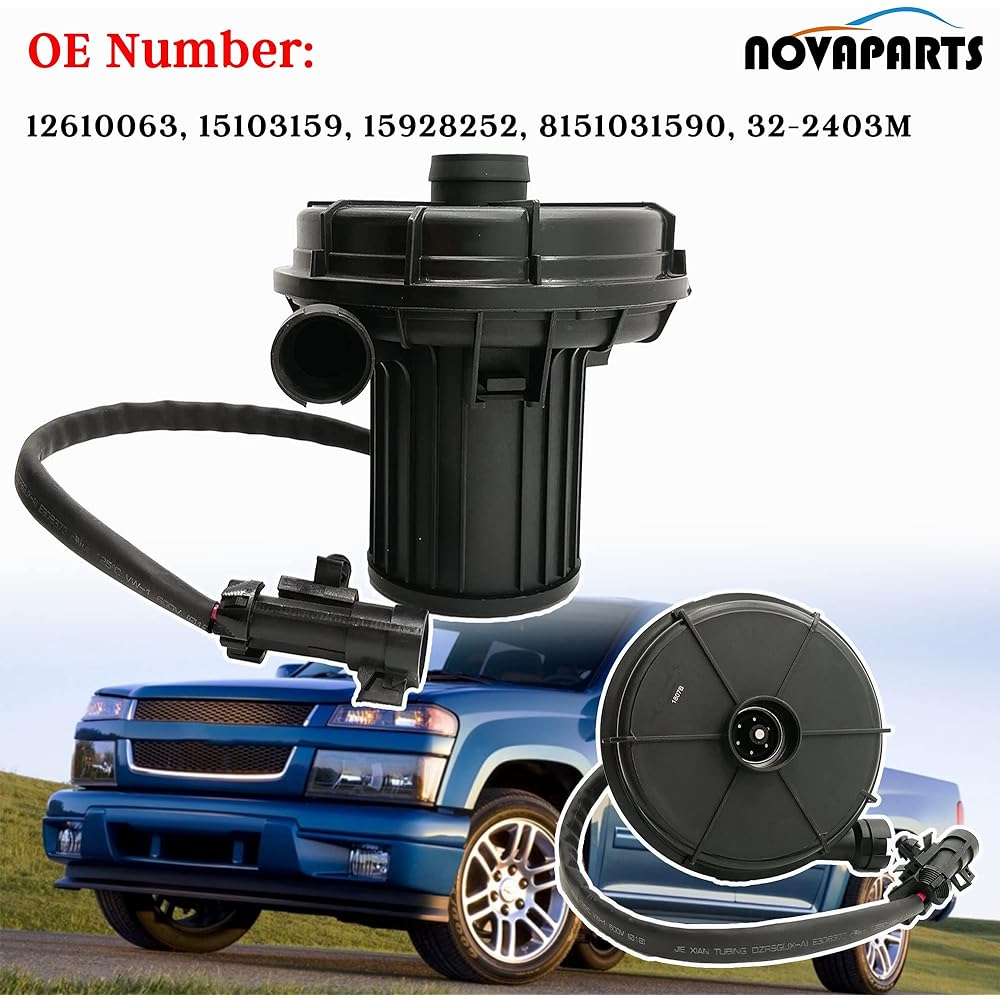 Secondary Air Ingrade Pump Chevrolet Colorado GMC Canyon Hummer H3 2.9L 3.7L 5.3L